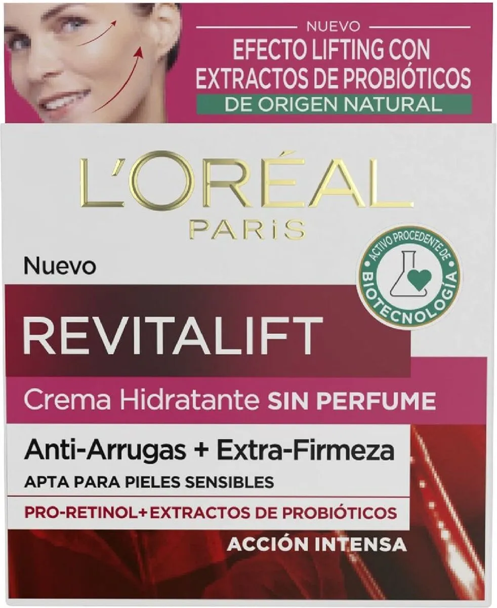 L'Oréal Paris - Revitalift Geurvrije Anti-Rimpel Dagcrème - 50 ml