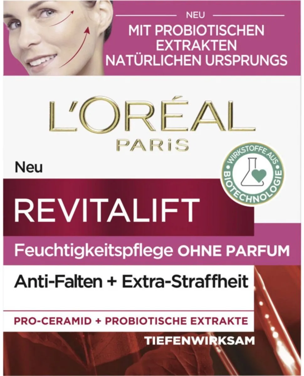 L'Oréal Paris - Revitalift Geurvrije Anti-Rimpel Dagcrème - 50 ml