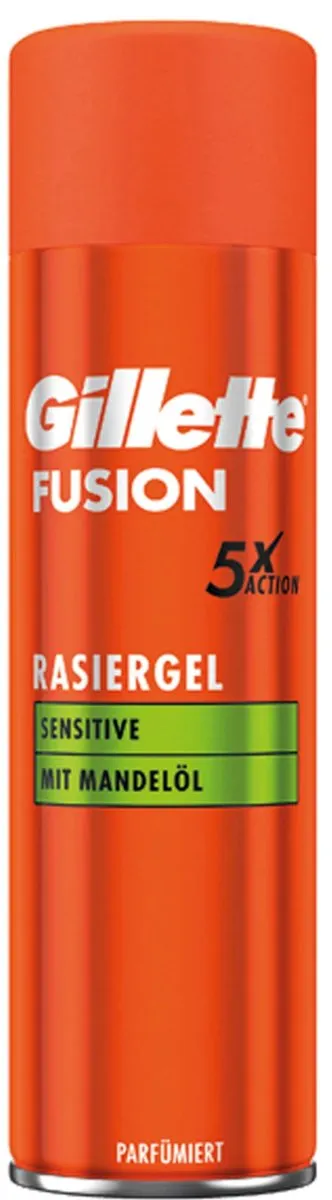 Gillette Fusion Sensitive Scheergel 200ml