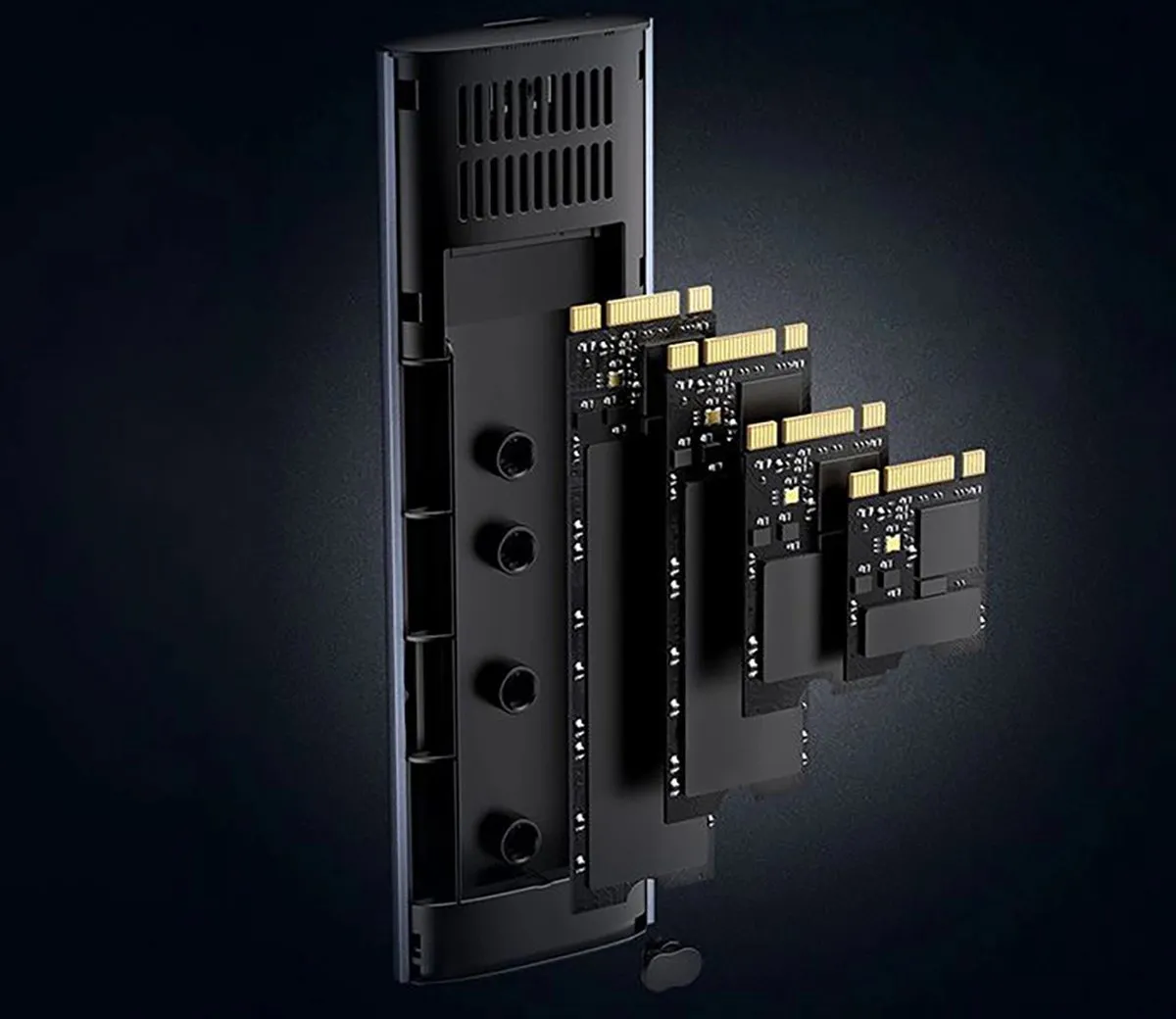 Ugreen M.2 SSD Behuizing CM400 USB 3.2 Gen 2 - Grijs
