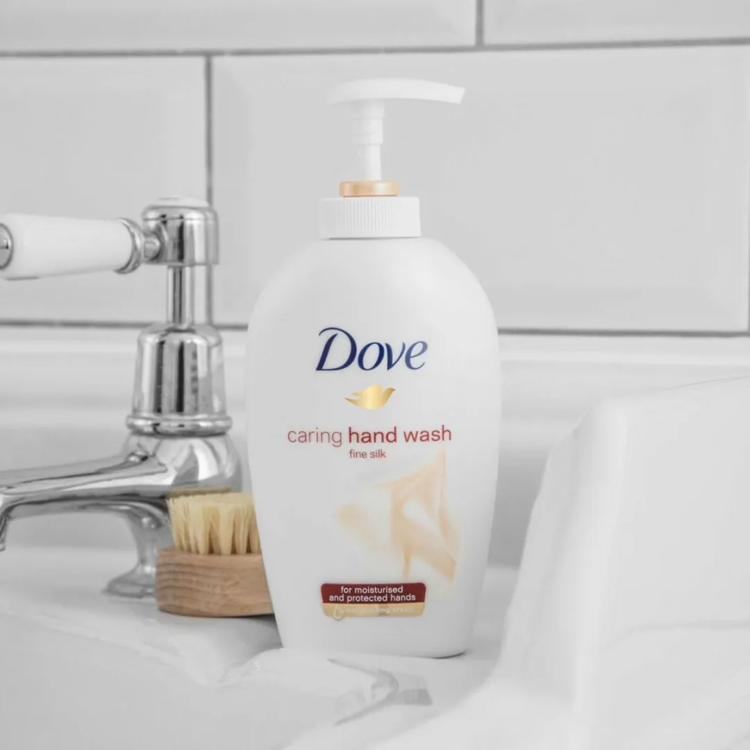 Dove Fine Silk Handzeep - 6x250ml