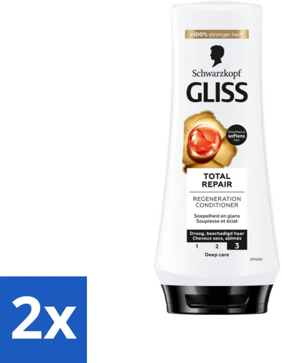 Schwarzkopf Gliss Kur Conditioner Totaal Herstel 400ml