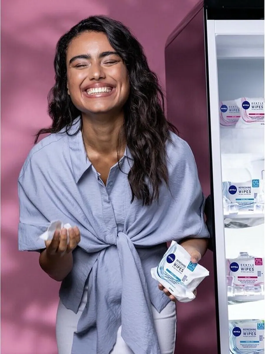 NIVEA Verfrissende Reinigingsdoekjes - 150 Stuks