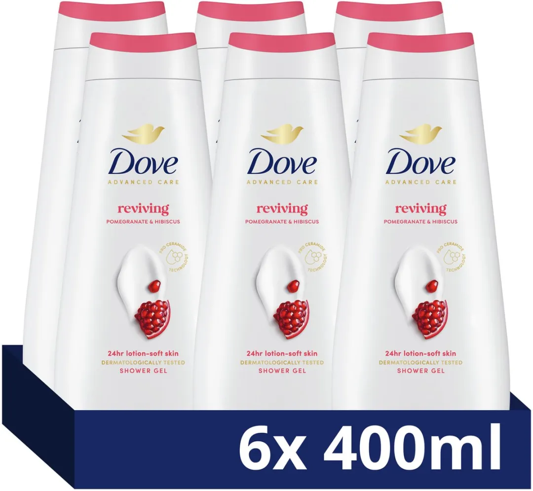 Dove Advanced Care Reviving Douchegel - 2400ml (6x400ml)