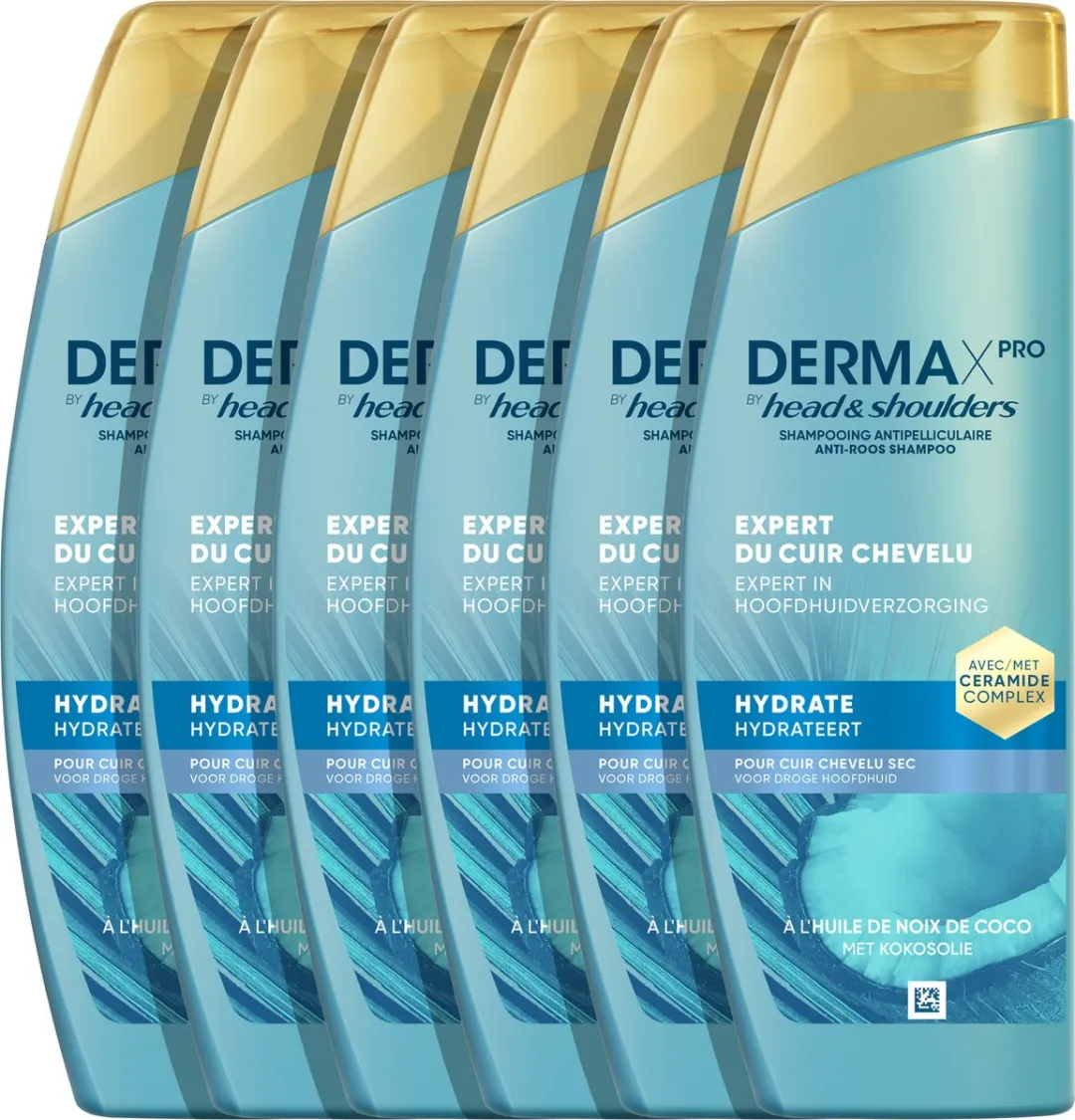 Head & Shoulders DermaXPro Hydraterende Anti-roos Shampoo Kokosolie