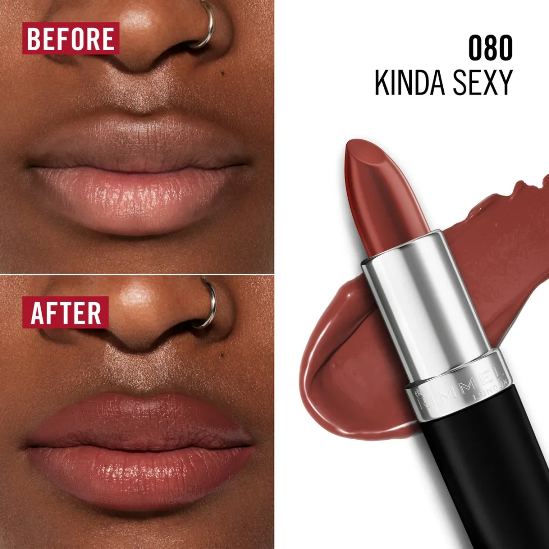 Rimmel London Kinda Sexy Lipstick - 3 Stuks