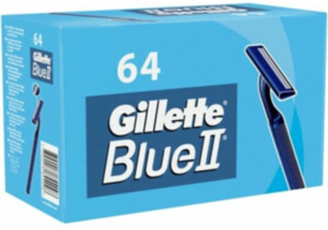 Gillette Blue II Wegwerpscheermesjes 64 Stuks