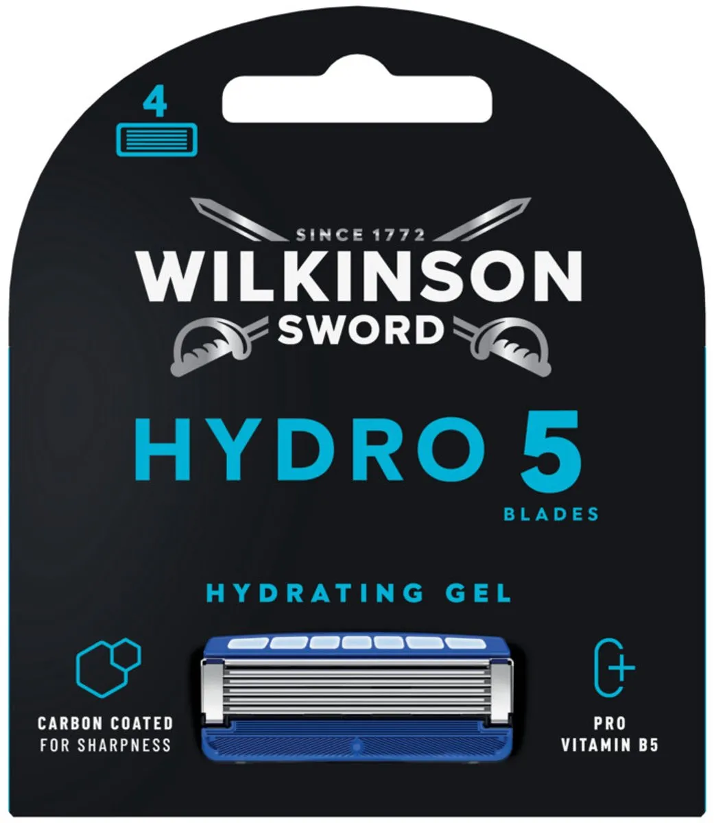 Wilkinson Sword Hydro 5 Navulmesjes - 24 Stuks (6x4) - Blauw