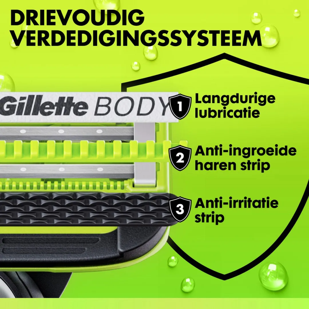 GilletteLabs Scheersysteem Duo Zwart - 2 Scheermesjes - afbeelding 6 van 6
