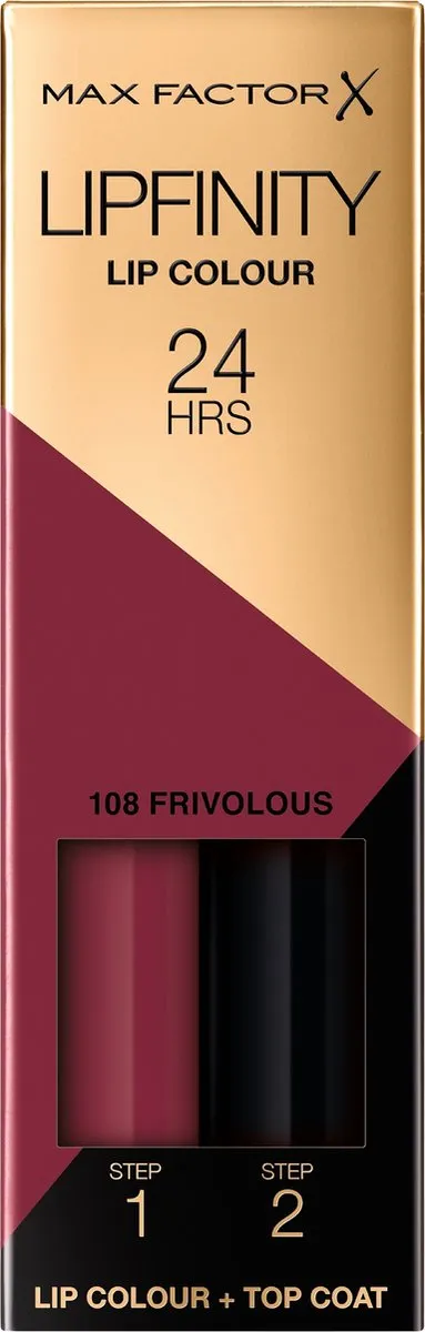 Max Factor Lipfinity Lip Colour 108 Frivolous