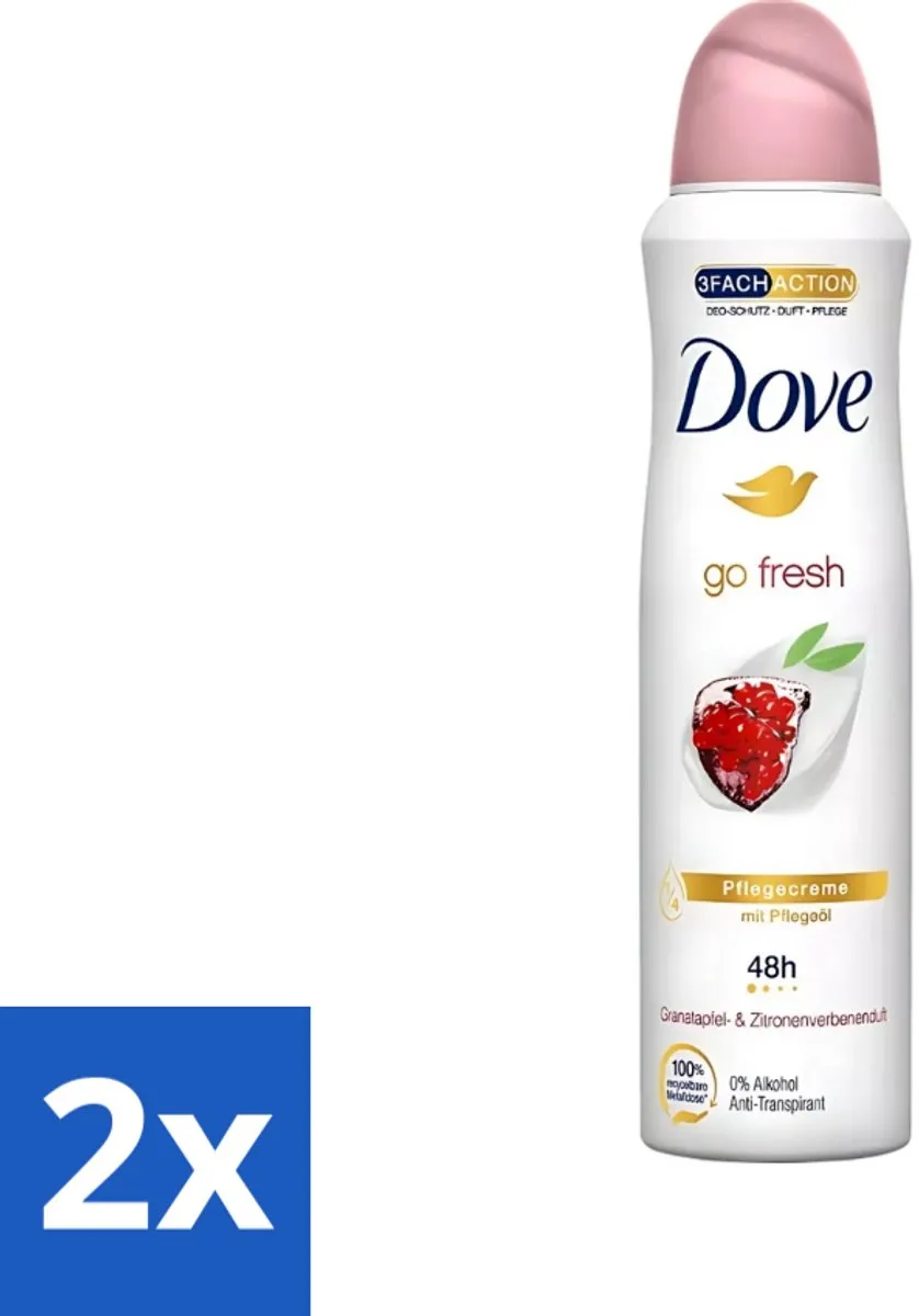 Dove Go Fresh Granaatappel Anti-transpirant Spray 300ml