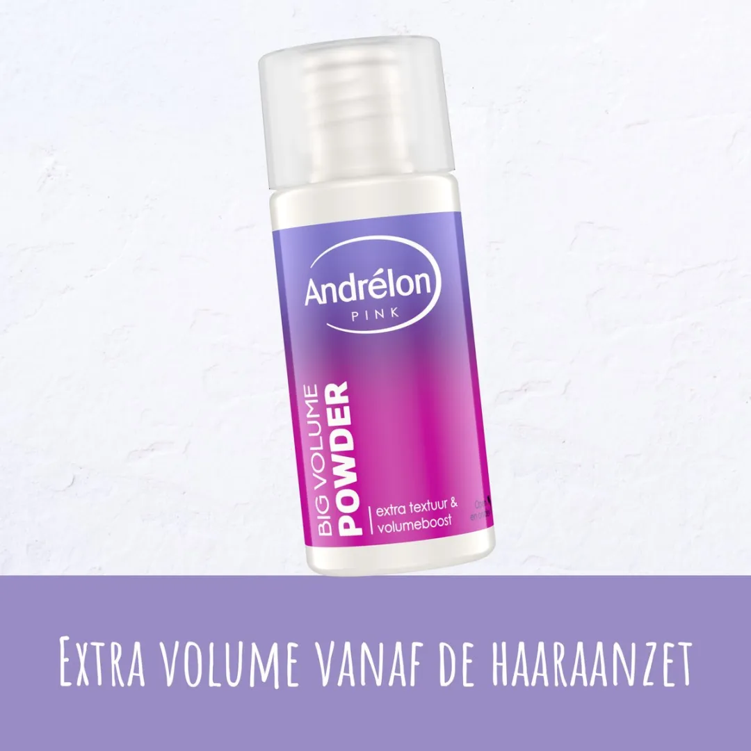 Andrélon Pink Powder Textuurpoeder 42g - 6x7g