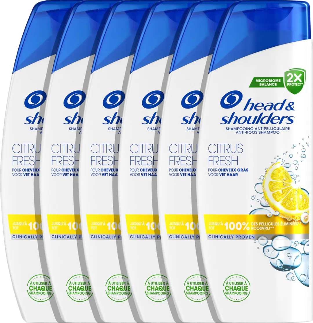 Head & Shoulders Citrus Fresh Anti-Roos Shampoo Vet Haar