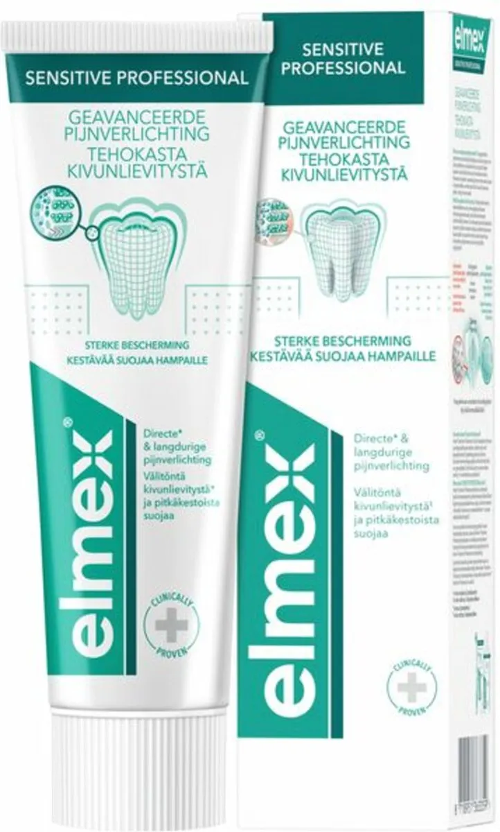 Elmex Sensitive Professional Tandpasta 75ml - 12 Stuks