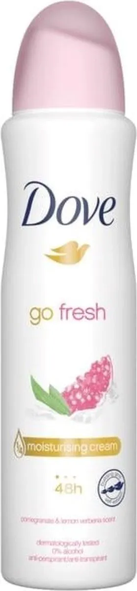Dove Go Fresh Pomegranate & Lemon Verbena Deo Spray - 6x150ml