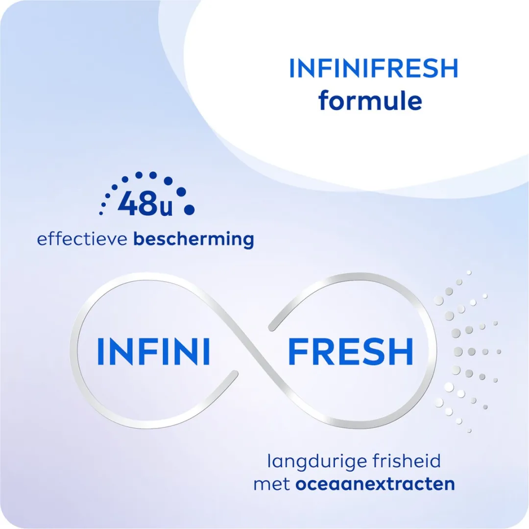 NIVEA Fresh Sensation Anti-transpirant Deo Roller 6x50ml - Alcoholvrij