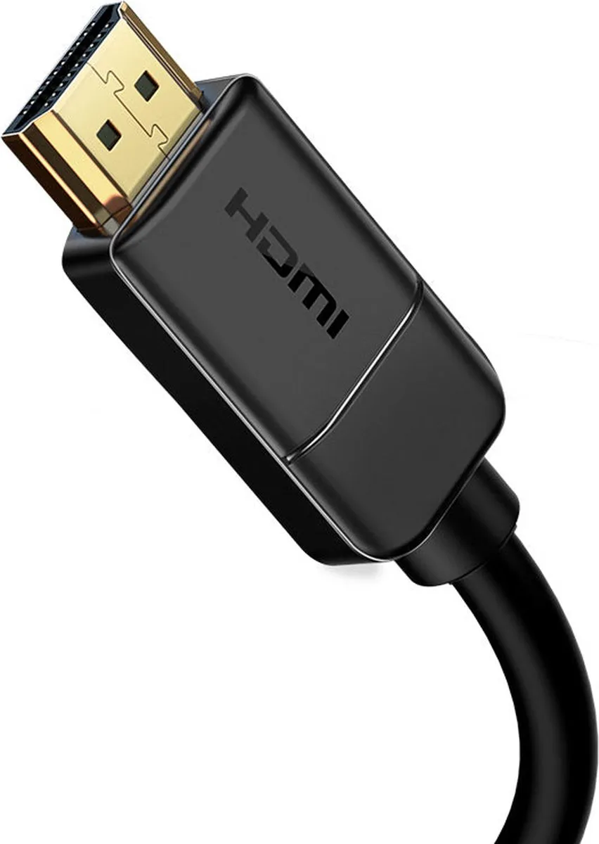 Baseus 2x HDMI 2.0 Kabel 4K 60Hz - 8Gbps - 18Gbps - 8m - Zwart