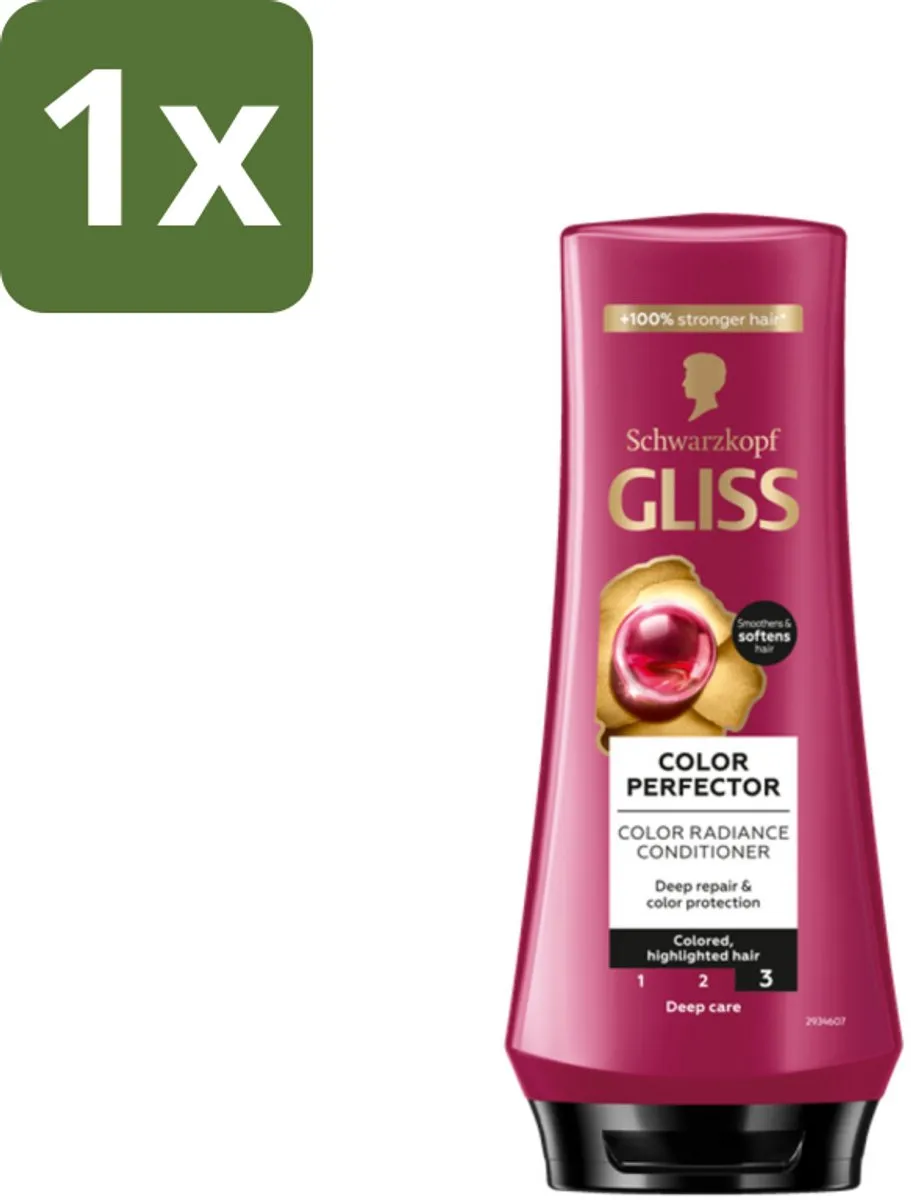Schwarzkopf Gliss Kur Conditioner Kleurbehoud 200ml