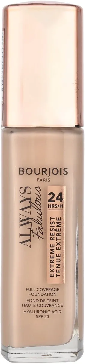 Bourjois Always Fabulous Foundation 110 Light Vanilla - 30ml