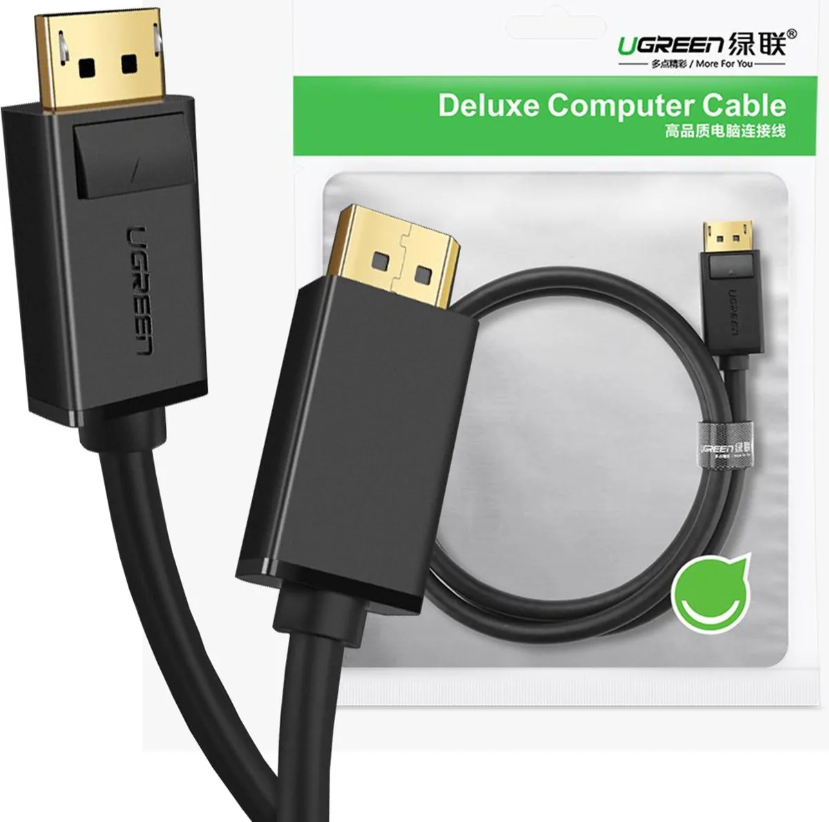 Ugreen DP101 DisplayPort naar HDMI Kabel 4K 30Hz
