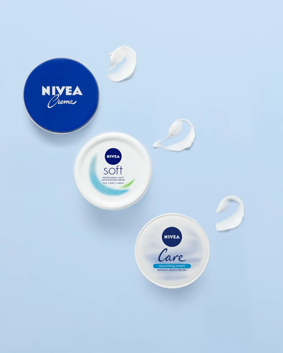 NIVEA Care Bodycrème 3x100ml