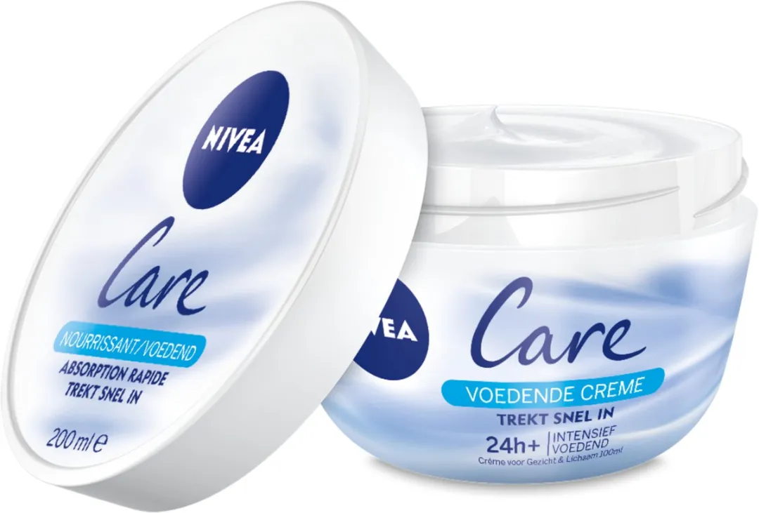 NIVEA Care Bodycrème 3x100ml