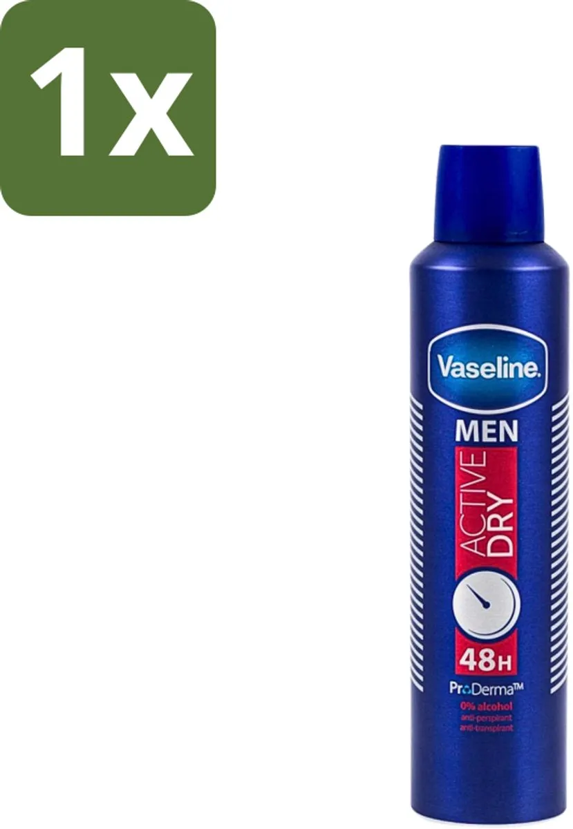 Vaseline Men Active Dry Deospray 250ml