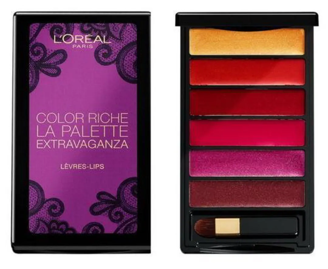 L'Oréal Paris Color Riche La Palette Lip Palette Extravaganza - 8 Stuks