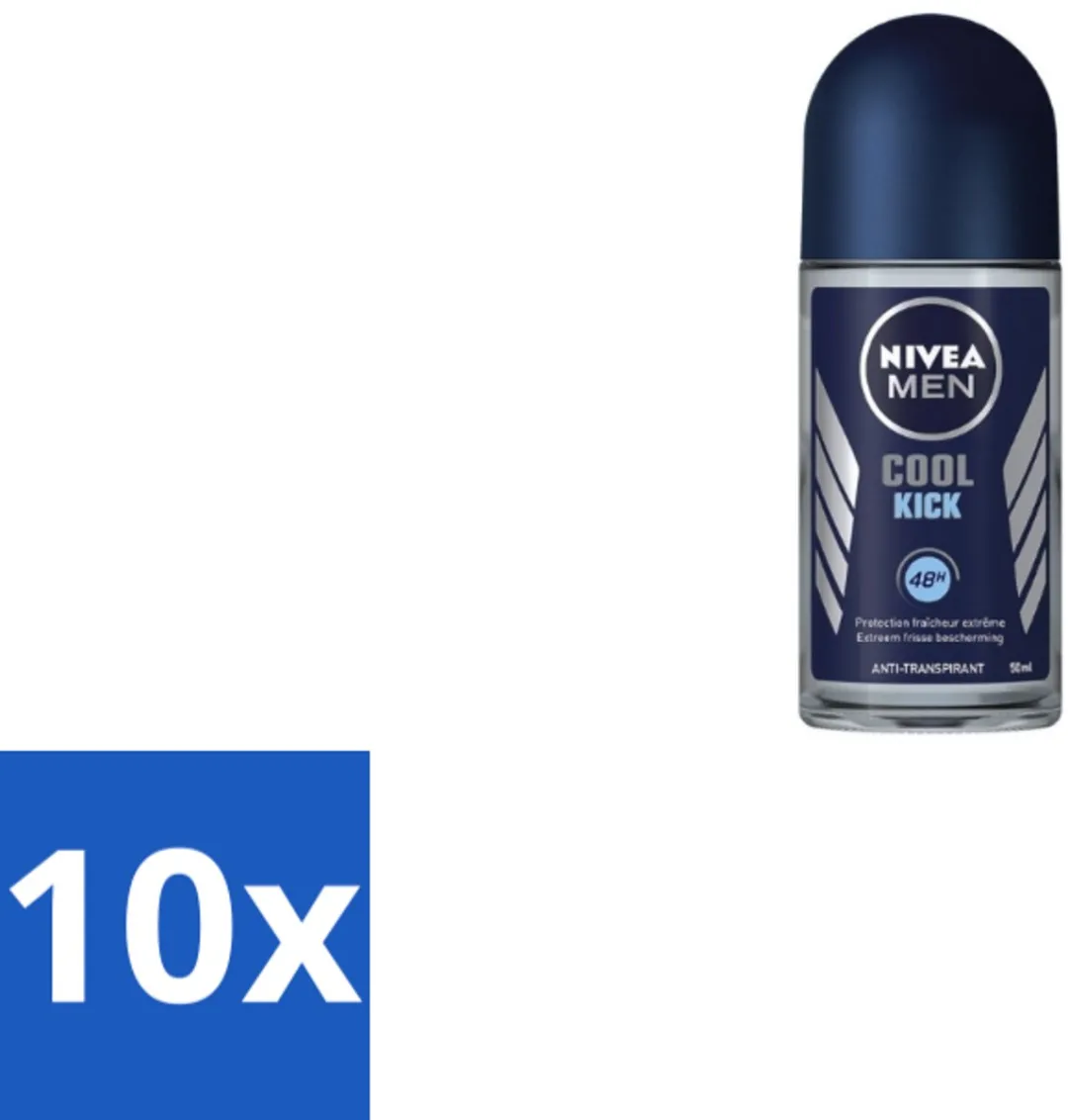 NIVEA Men Cool Kick Deodorant Roller 50ml