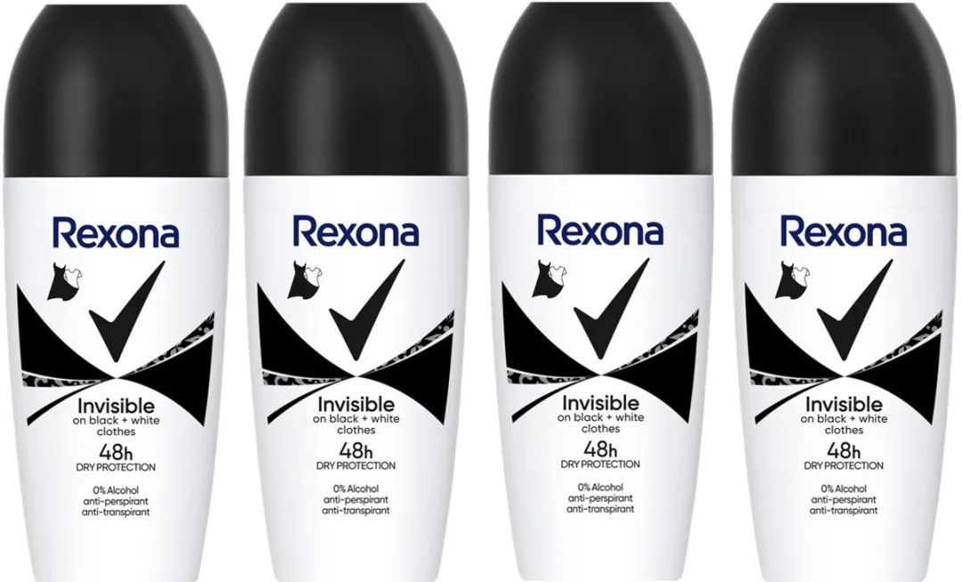 Rexona Deo Roller Invisible Black & White