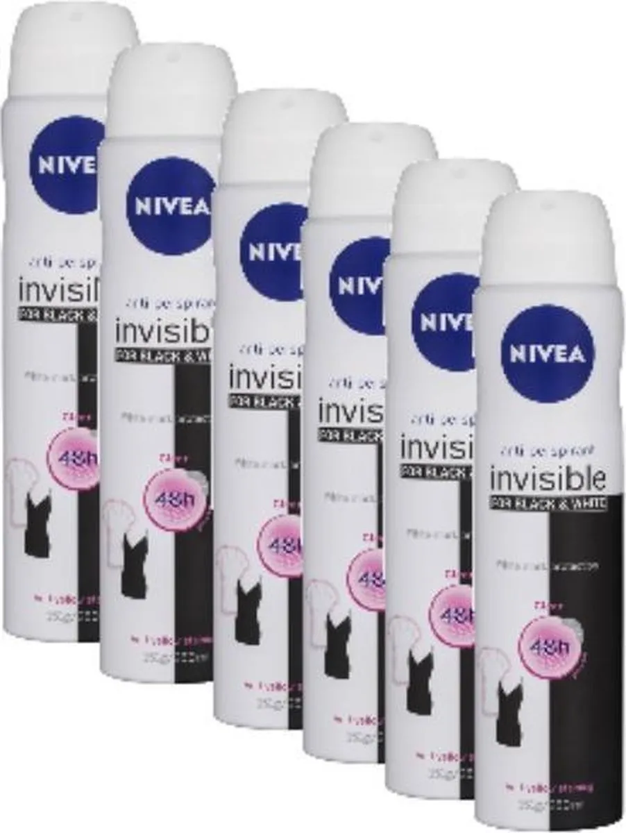 NIVEA Invisible Black & White Deo 150ml