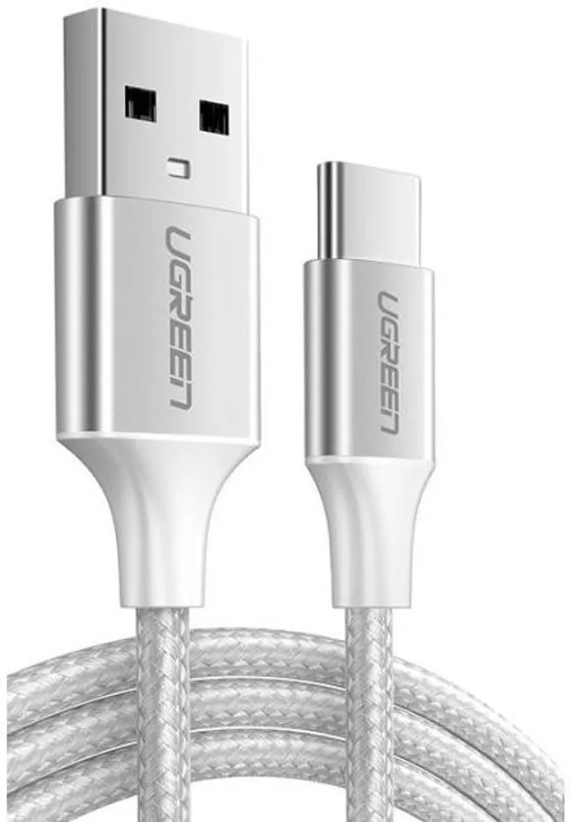 UGREEN USB-A naar USB-C Kabel 3A 3m - Wit