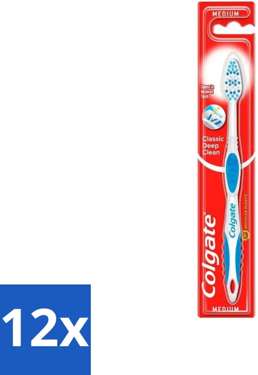 Colgate Classic Deep Clean Medium Tandenborstels