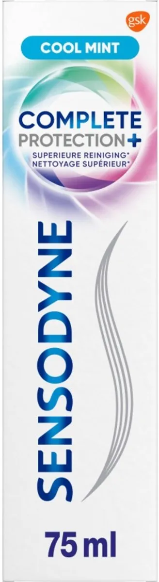 Sensodyne Complete Protection Cool Mint Tandpasta 75ml - afbeelding 6 van 6