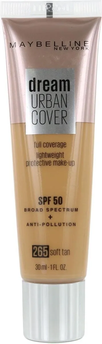 Maybelline Dream Urban Cover Foundation 265 Soft Tan