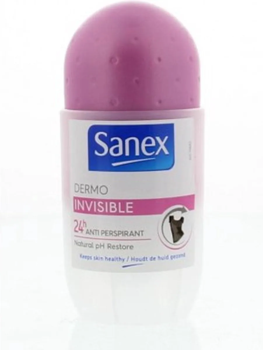 Sanex Dermo Invisible Anti-Transpirant Roller 50ml
