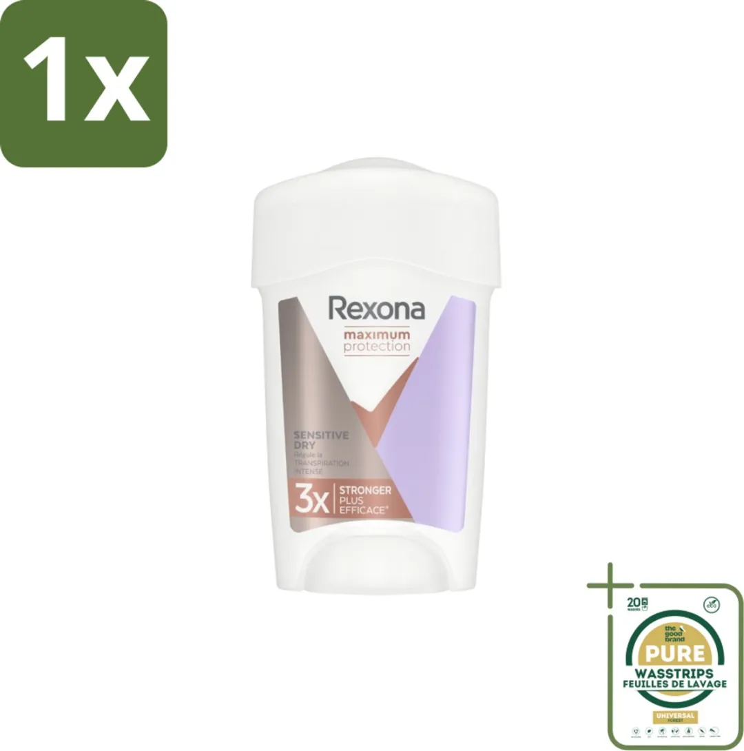 Rexona Women Anti-Transpirant Stick Maximum Protection Sensitive 45ml