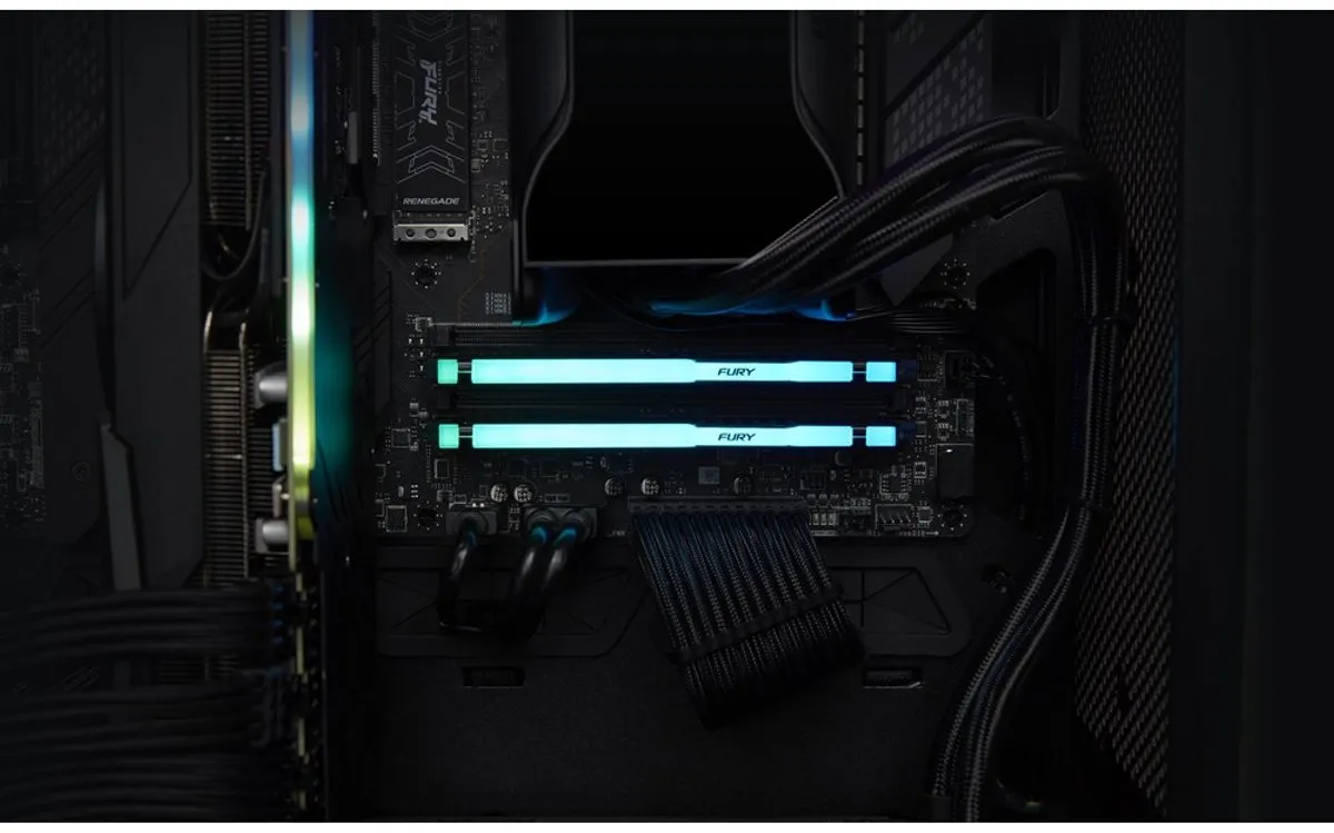 Kingston Fury Beast RGB KF560C36BBE2AK2-32 DDR5 RAM - 32GB (2x16GB) 6000MT/s - afbeelding 6 van 6