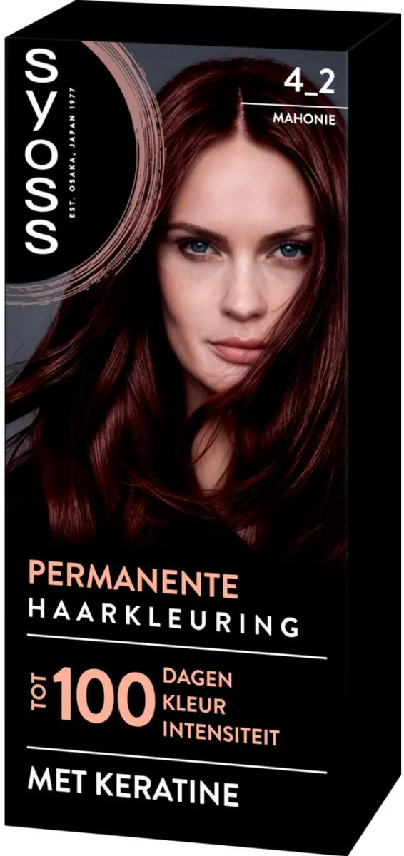 SYOSS Coloration 4-2 Mahonie Haarverf 25 Stuks
