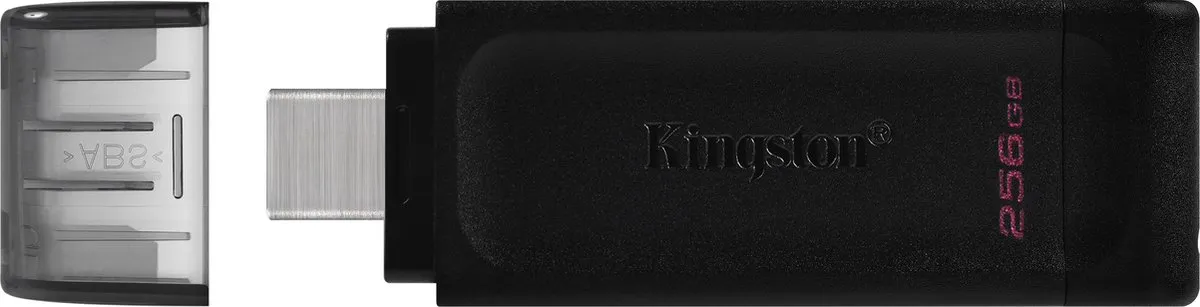 Kingston DataTraveler 70 DT70/256GB USB-Stick 256GB - Zwart