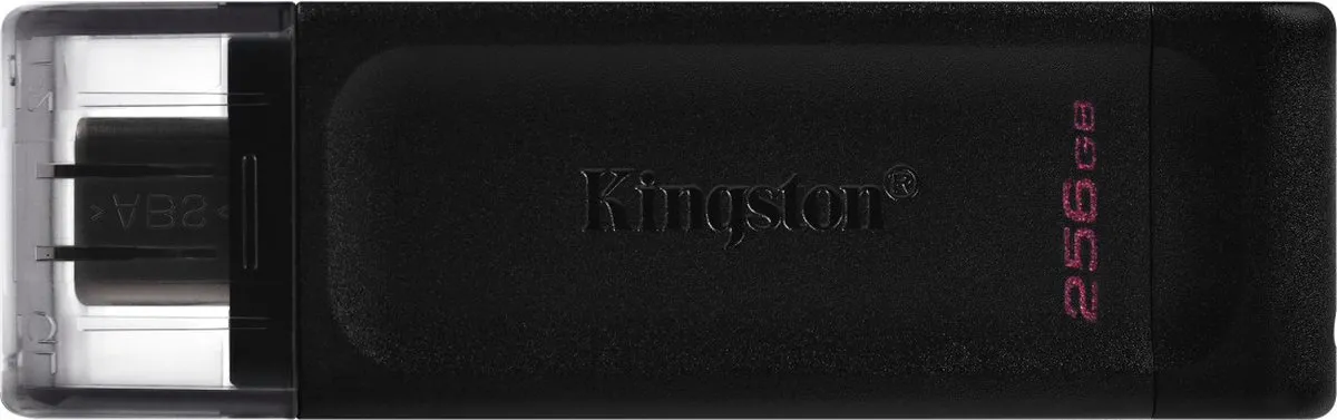 Kingston DataTraveler 70 DT70/256GB USB-Stick 256GB - Zwart - afbeelding 6 van 6