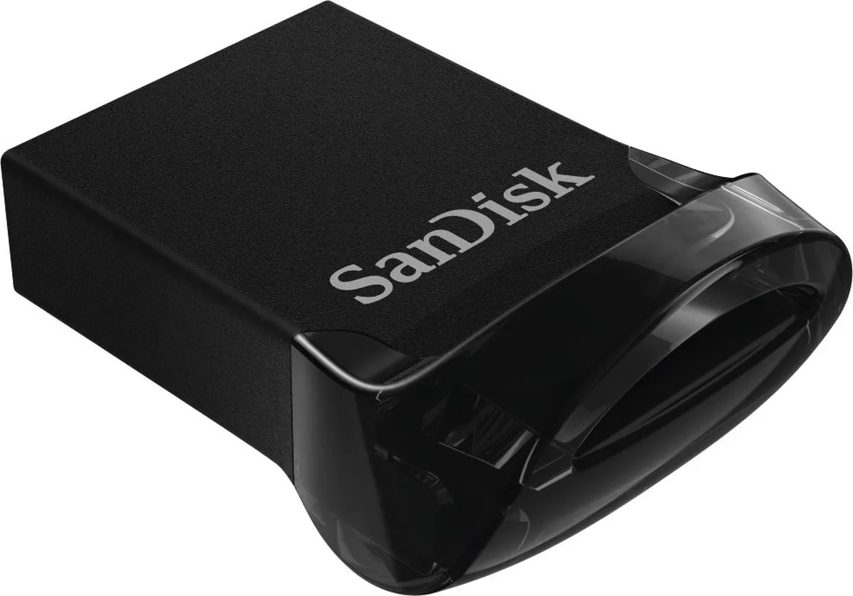 SanDisk Ultra Fit SDCZ430-064G-G46 USB Stick 64GB - Zwart