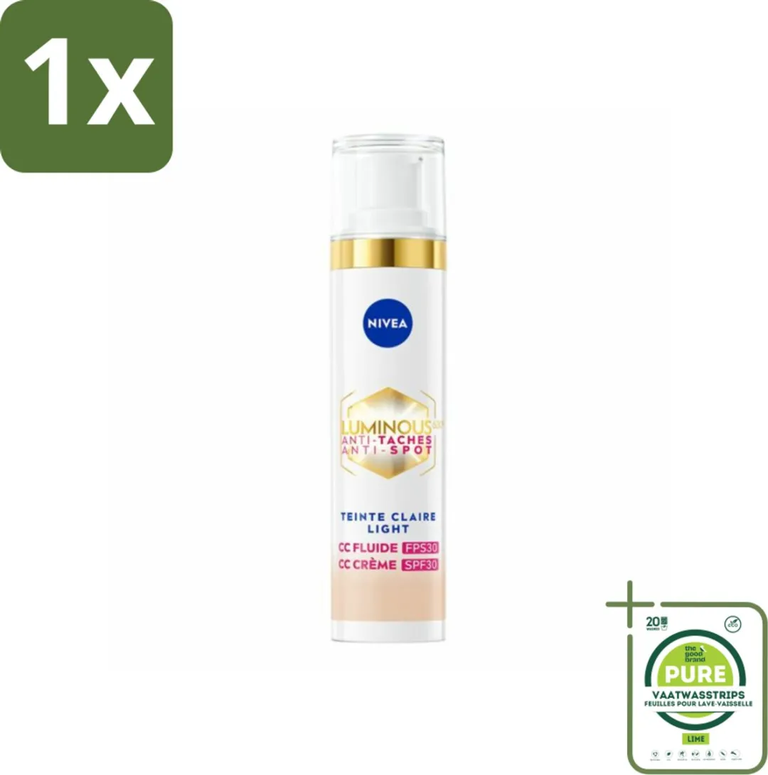 NIVEA Cellular LUMINOUS630 CC Crème Licht SPF 30