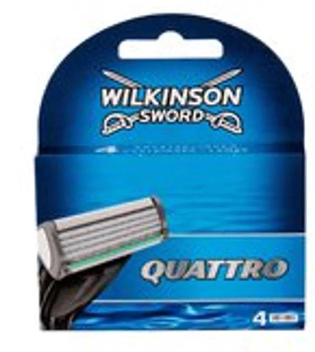 Wilkinson Sword Quattro Scheermesjes - 4 Stuks
