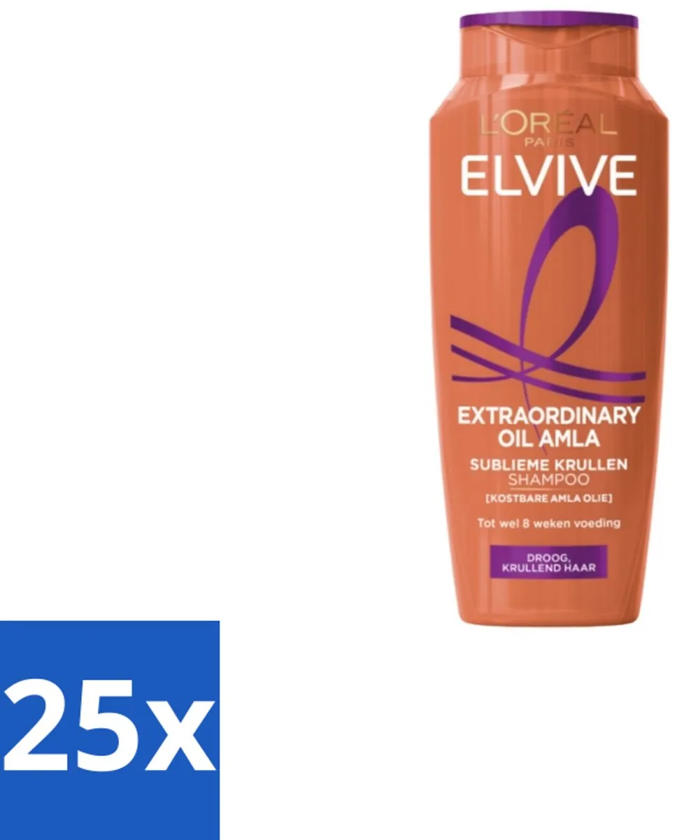 L'Oréal Paris Elvive Extraordinary Oil Shampoo Krullend Haar 250ml