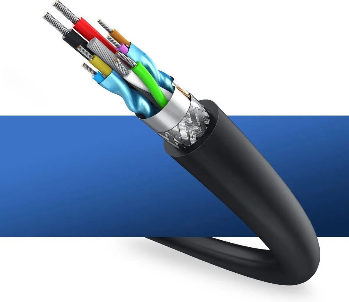 Ugreen USB Verlengkabel USB 3.0 2m - Zwart