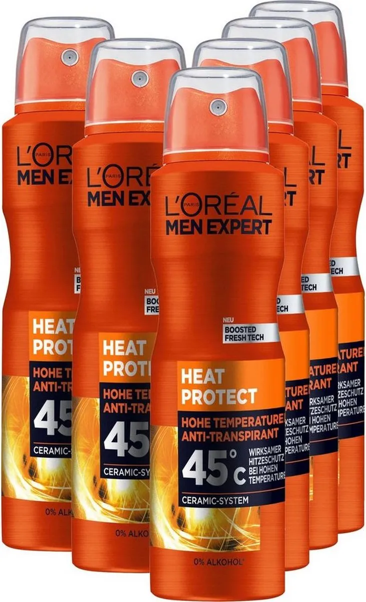L'Oréal Men Expert Deospray 150ml - 6 Stuks - afbeelding 6 van 6