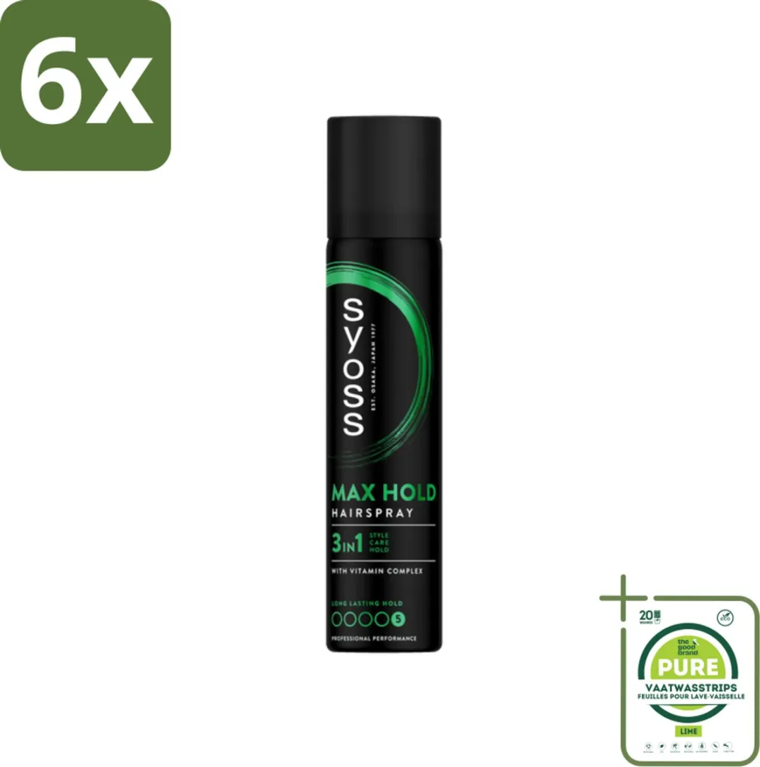 SYOSS Max Hold Haarspray 75ml