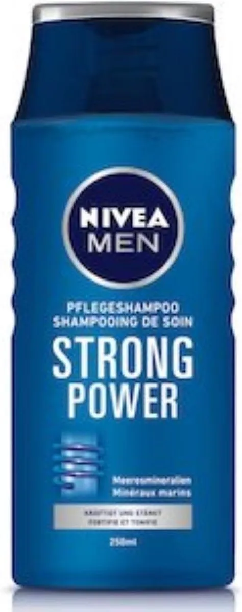 NIVEA MEN STRONG POWER Shampoo 2x250ml - afbeelding 2 van 4