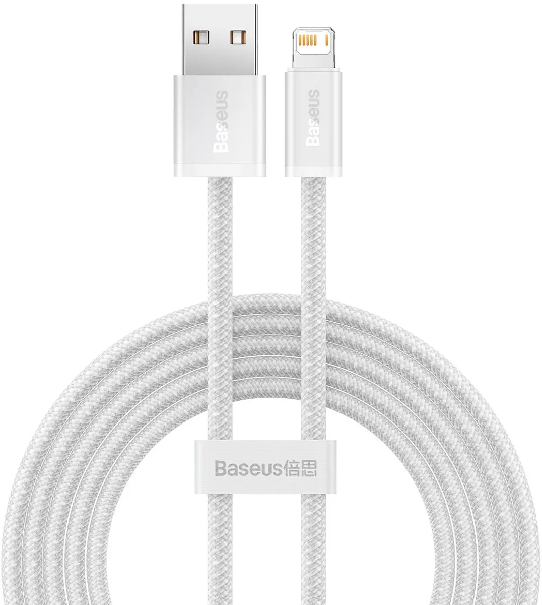 Baseus USB-Kabel Lightning 2.4A 1m - Transparant - afbeelding 6 van 6